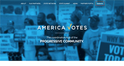 Desktop Screenshot of americavotes.org