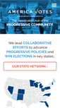 Mobile Screenshot of americavotes.org